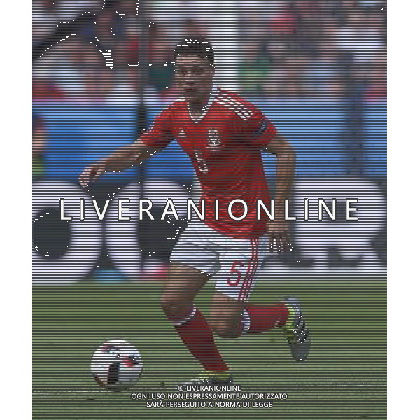 UEFA Francia EURO 2016 Final Tournament Roud of 16 Parigi - 25.06.2016 Galles-Irlanda del Nord Nella Foto:Chester James /Ph.Vitez-Ag. Aldo Liverani