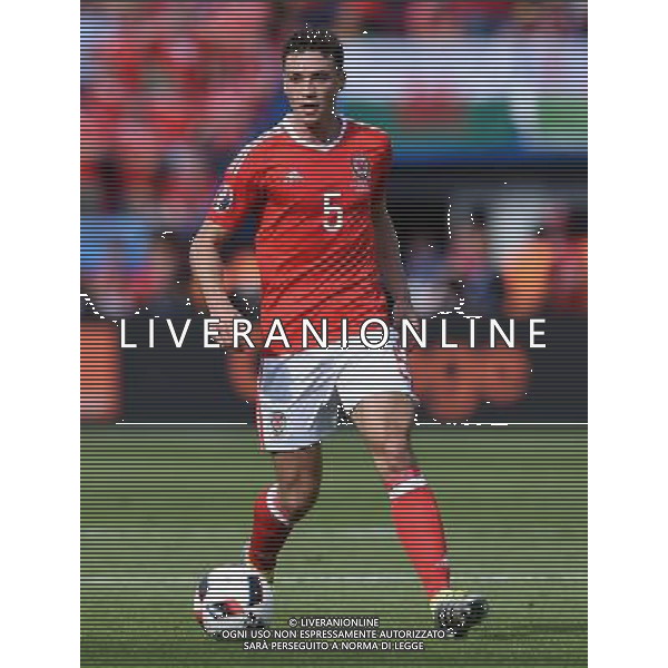 UEFA Francia EURO 2016 Final Tournament Roud of 16 Parigi - 25.06.2016 Galles-Irlanda del Nord Nella Foto:Chester James /Ph.Vitez-Ag. Aldo Liverani