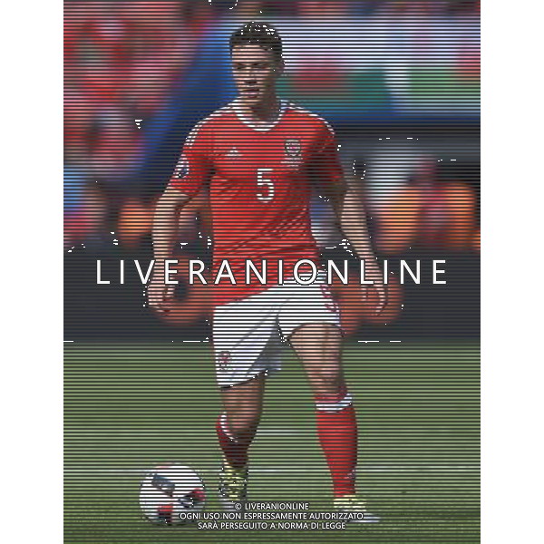 UEFA Francia EURO 2016 Final Tournament Roud of 16 Parigi - 25.06.2016 Galles-Irlanda del Nord Nella Foto:Chester James /Ph.Vitez-Ag. Aldo Liverani