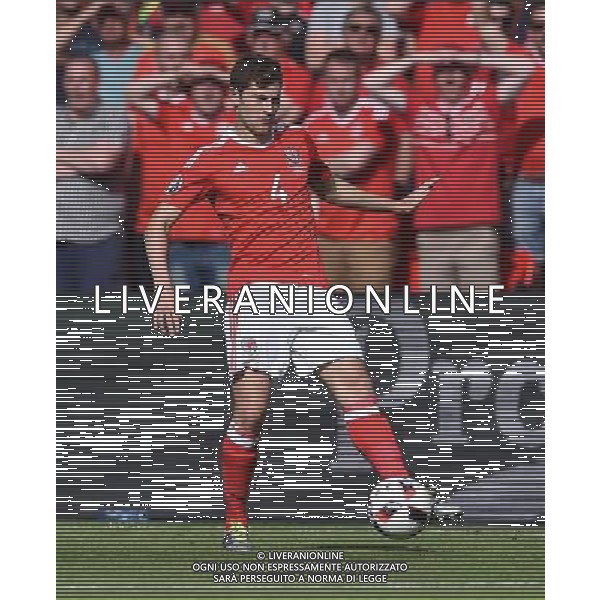 UEFA Francia EURO 2016 Final Tournament Roud of 16 Parigi - 25.06.2016 Galles-Irlanda del Nord Nella Foto:Davies Ben /Ph.Vitez-Ag. Aldo Liverani