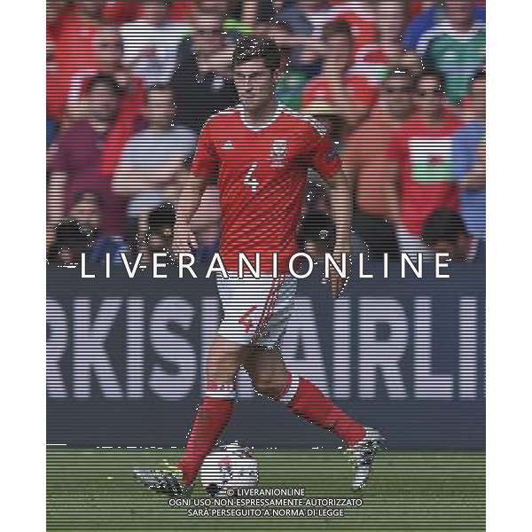 UEFA Francia EURO 2016 Final Tournament Roud of 16 Parigi - 25.06.2016 Galles-Irlanda del Nord Nella Foto:Davies Ben /Ph.Vitez-Ag. Aldo Liverani