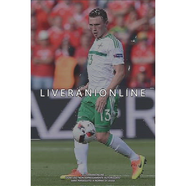 UEFA Francia EURO 2016 Final Tournament Roud of 16 Parigi - 25.06.2016 Galles-Irlanda del Nord Nella Foto:Evans Corry /Ph.Vitez-Ag. Aldo Liverani