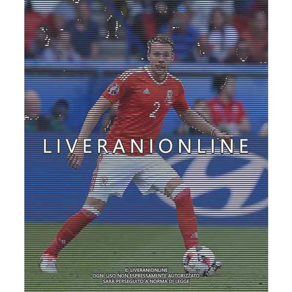 UEFA Francia EURO 2016 Final Tournament Roud of 16 Parigi - 25.06.2016 Galles-Irlanda del Nord Nella Foto:Gunter Chris /Ph.Vitez-Ag. Aldo Liverani