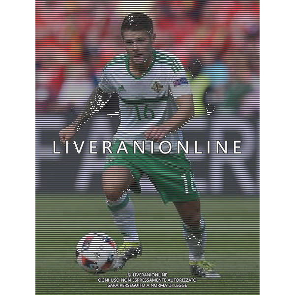 UEFA Francia EURO 2016 Final Tournament Roud of 16 Parigi - 25.06.2016 Galles-Irlanda del Nord Nella Foto:Norwood Oliver /Ph.Vitez-Ag. Aldo Liverani