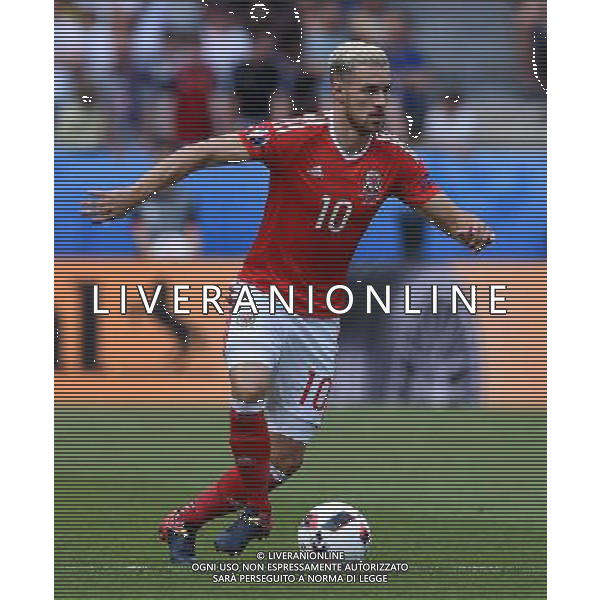 UEFA Francia EURO 2016 Final Tournament Roud of 16 Parigi - 25.06.2016 Galles-Irlanda del Nord Nella Foto:Ramsey Aaron /Ph.Vitez-Ag. Aldo Liverani