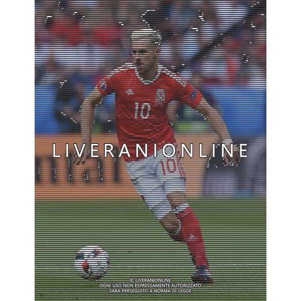 UEFA Francia EURO 2016 Final Tournament Roud of 16 Parigi - 25.06.2016 Galles-Irlanda del Nord Nella Foto:Ramsey Aaron /Ph.Vitez-Ag. Aldo Liverani