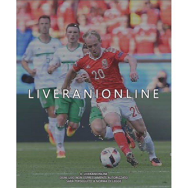 UEFA Francia EURO 2016 Final Tournament Roud of 16 Parigi - 25.06.2016 Galles-Irlanda del Nord Nella Foto:Williams Jonathan /Ph.Vitez-Ag. Aldo Liverani