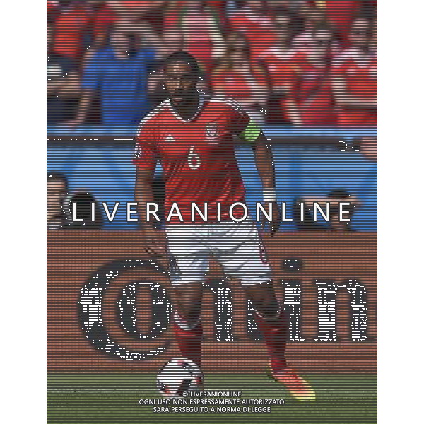 UEFA Francia EURO 2016 Final Tournament Roud of 16 Parigi - 25.06.2016 Galles-Irlanda del Nord Nella Foto:Williams Ashley /Ph.Vitez-Ag. Aldo Liverani