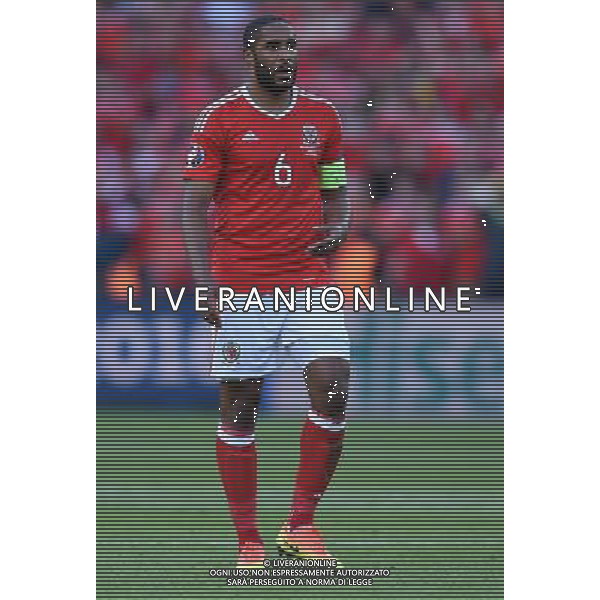 UEFA Francia EURO 2016 Final Tournament Roud of 16 Parigi - 25.06.2016 Galles-Irlanda del Nord Nella Foto:Williams Ashley /Ph.Vitez-Ag. Aldo Liverani