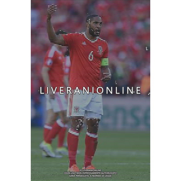 UEFA Francia EURO 2016 Final Tournament Roud of 16 Parigi - 25.06.2016 Galles-Irlanda del Nord Nella Foto:Williams Ashley /Ph.Vitez-Ag. Aldo Liverani