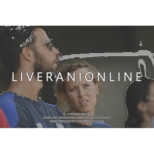 Internazionali di Nuoto 53 Trofeo Settecolli Roma - 26.06.2016 - Stadio del Nuoto - nella foto: Federica Pellegrini e Matteo Giunta /Ph. Corradetti - AG ALDO LIVERANI SAS