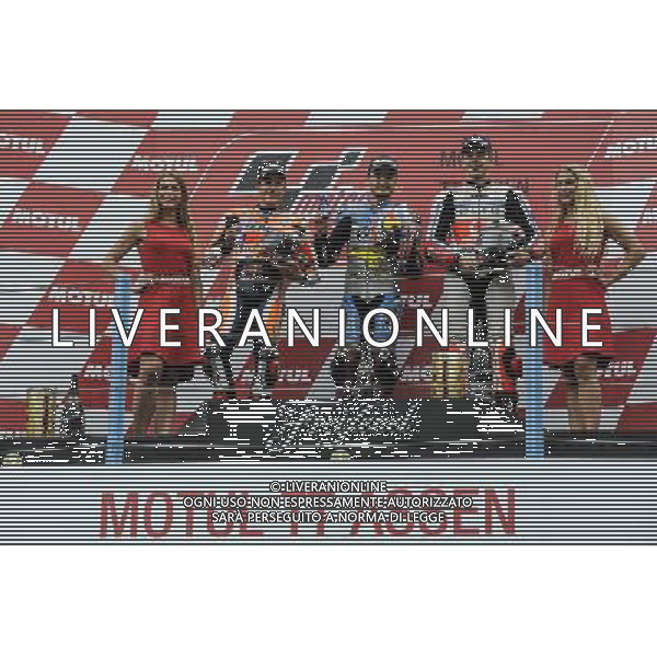 26.06.2016. Assen, Olanda. Da sinistra:Marc Marquez, Jack Miller e Scott Redding. FOTO G.PIAZZOLLA-AG ALDO LIVERANI SAS