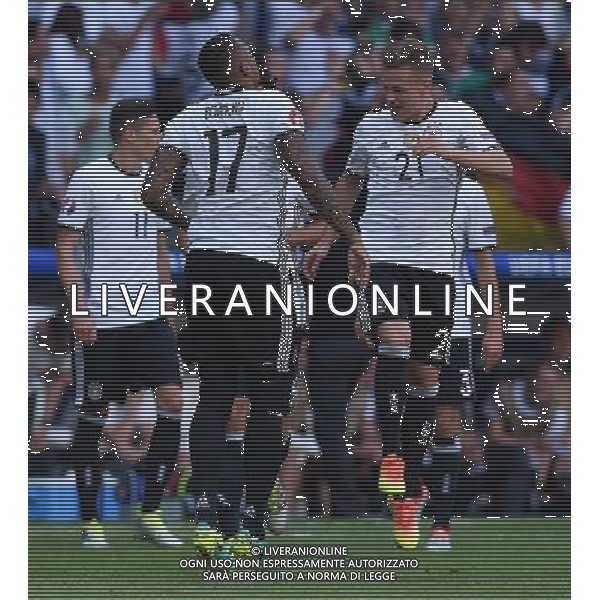 UEFA Francia EURO 2016 Final Tournament Round of 16 Lille - 26.06.2016 Germania-Slovacchia Nella Foto:boateng esulta con kimmich /Ph.Vitez-Ag. Aldo Liverani