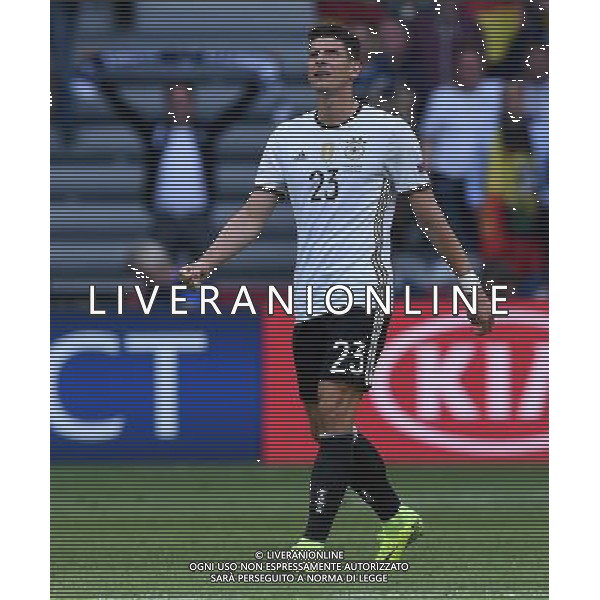 UEFA Francia EURO 2016 Final Tournament Round of 16 Lille - 26.06.2016 Germania-Slovacchia Nella Foto:gomez esulta /Ph.Vitez-Ag. Aldo Liverani