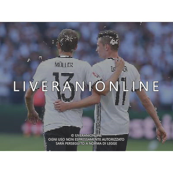 UEFA Francia EURO 2016 Final Tournament Round of 16 Lille - 26.06.2016 Germania-Slovacchia Nella Foto:draxler esulta con muller /Ph.Vitez-Ag. Aldo Liverani