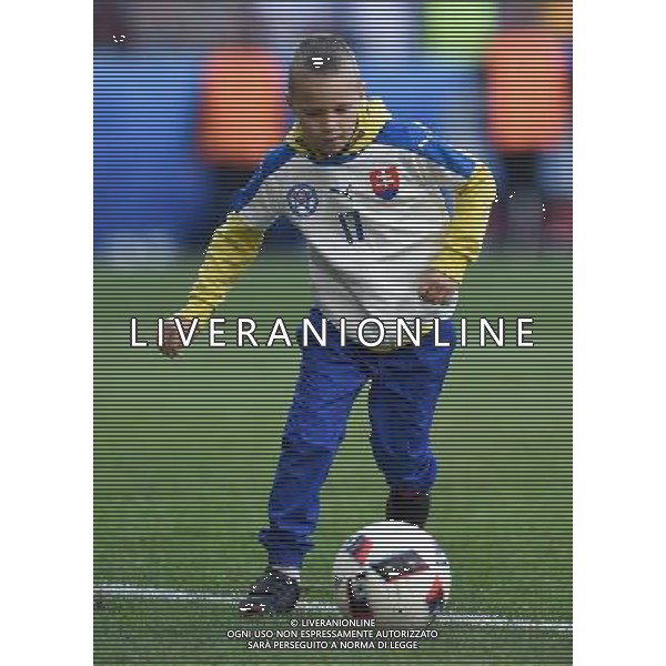 UEFA Francia EURO 2016 Final Tournament Round of 16 Lille - 26.06.2016 Germania-Slovacchia Nella Foto:hamsik con i figli /Ph.Vitez-Ag. Aldo Liverani