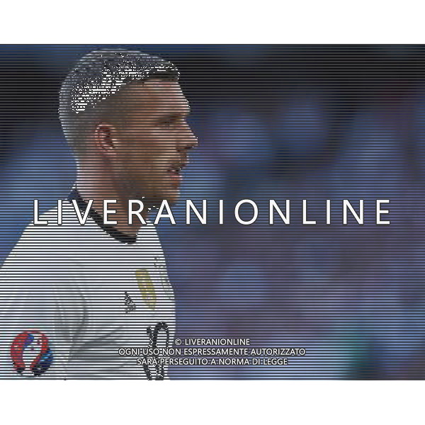 UEFA Francia EURO 2016 Final Tournament Round of 16 Lille - 26.06.2016 Germania-Slovacchia Nella Foto:Podolski Lukas /Ph.Vitez-Ag. Aldo Liverani