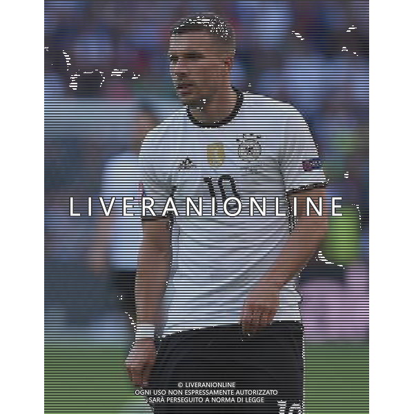 UEFA Francia EURO 2016 Final Tournament Round of 16 Lille - 26.06.2016 Germania-Slovacchia Nella Foto:Podolski Lukas /Ph.Vitez-Ag. Aldo Liverani