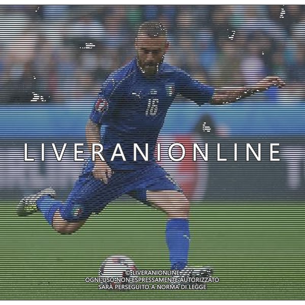 UEFA Francia EURO 2016 Final Tournament Round of 16 Parigi Saint-Denis - 27.06.2016 Italia-Spagna Nella Foto:de rossi daniele /Ph.Vitez-Ag. Aldo Liverani