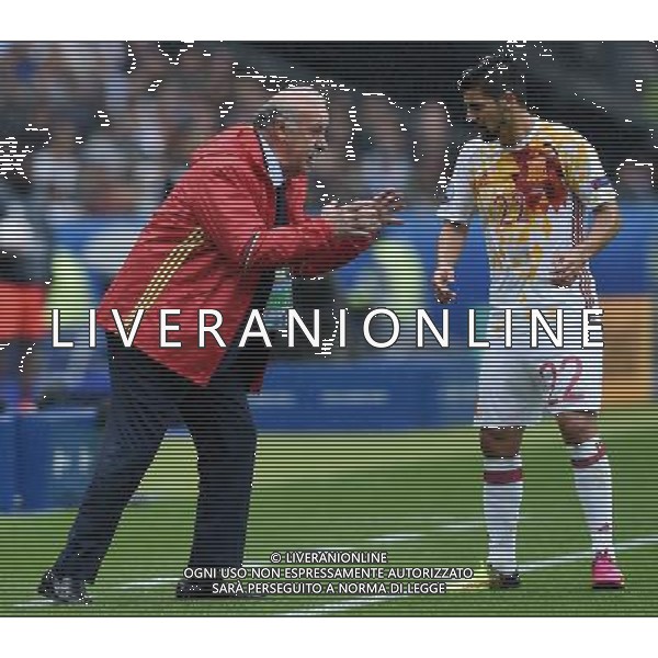 UEFA Francia EURO 2016 Final Tournament Round of 16 Parigi Saint-Denis - 27.06.2016 Italia-Spagna Nella Foto:del bosque vicente con nolito /Ph.Vitez-Ag. Aldo Liverani