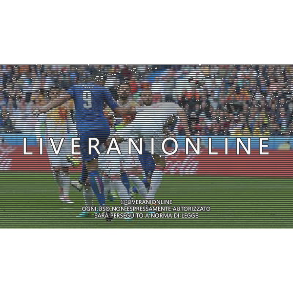 UEFA Francia EURO 2016 Final Tournament Round of 16 Parigi Saint-Denis - 27.06.2016 Italia-Spagna Nella Foto:occasione di graziano pelle\' parata da de gea /Ph.Vitez-Ag. Aldo Liverani