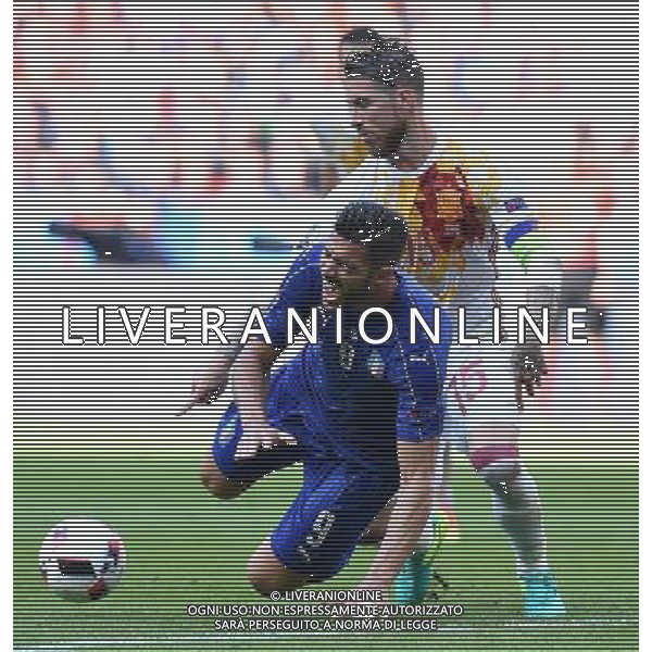 UEFA Francia EURO 2016 Final Tournament Round of 16 Parigi Saint-Denis - 27.06.2016 Italia-Spagna Nella Foto:fallo di ramos su graziano pelle\' /Ph.Vitez-Ag. Aldo Liverani