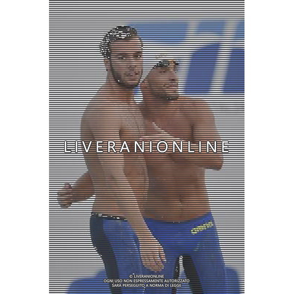 Internazionali di Nuoto 53 Trofeo Settecolli Roma - 26.06.2016 - Stadio del Nuoto - nella foto: Gabriele Detti e Gregorio Paltrinieri /Ph. Corradetti - AG ALDO LIVERANI SAS