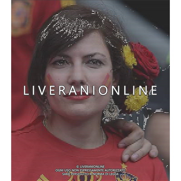 UEFA Francia EURO 2016 Final Tournament Round of 16 Parigi Saint-Denis - 27.06.2016 Italia-Spagna Nella Foto: TIFOSI SPAGNA /Ph.Vitez-Ag. Aldo Liverani