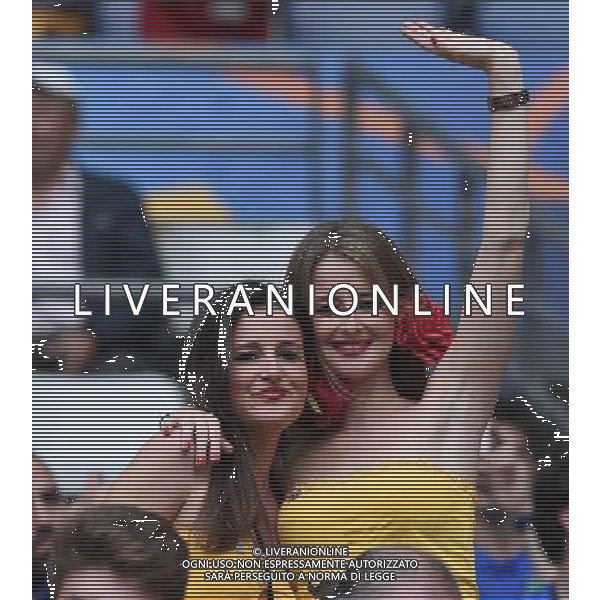 UEFA Francia EURO 2016 Final Tournament Round of 16 Parigi Saint-Denis - 27.06.2016 Italia-Spagna Nella Foto: TIFOSI SPAGNA /Ph.Vitez-Ag. Aldo Liverani