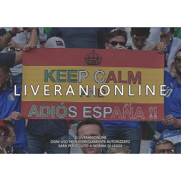 UEFA Francia EURO 2016 Final Tournament Round of 16 Parigi Saint-Denis - 27.06.2016 Italia-Spagna Nella Foto:Tifosi Italia /Ph.Vitez-Ag. Aldo Liverani