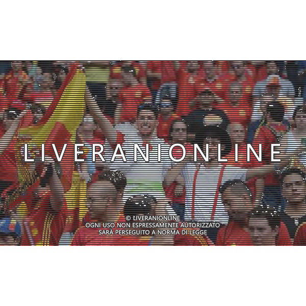 UEFA Francia EURO 2016 Final Tournament Round of 16 Parigi Saint-Denis - 27.06.2016 Italia-Spagna Nella Foto: TIFOSI SPAGNA /Ph.Vitez-Ag. Aldo Liverani