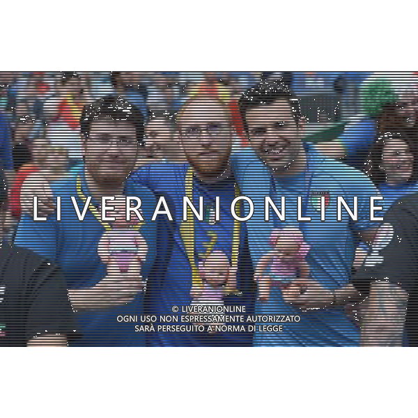 UEFA Francia EURO 2016 Final Tournament Round of 16 Parigi Saint-Denis - 27.06.2016 Italia-Spagna Nella Foto:Tifosi Italia /Ph.Vitez-Ag. Aldo Liverani