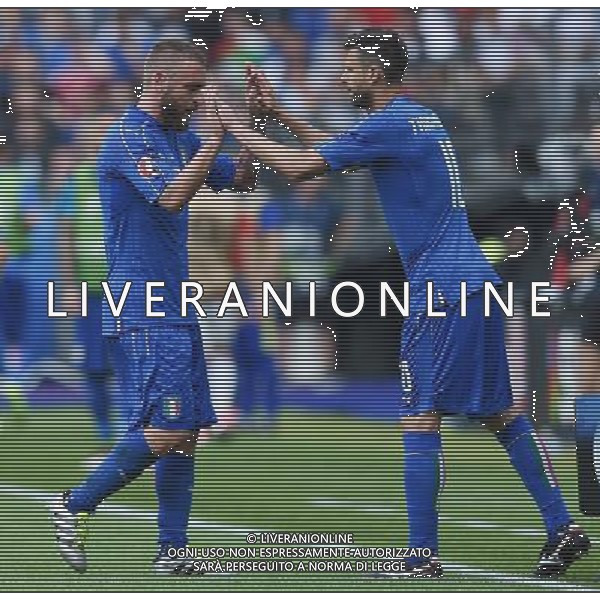 UEFA Francia EURO 2016 Final Tournament Round of 16 Parigi Saint-Denis - 27.06.2016 Italia-Spagna Nella Foto:daniele de rossi thiago motta sostituzione /Ph.Vitez-Ag. Aldo Liverani