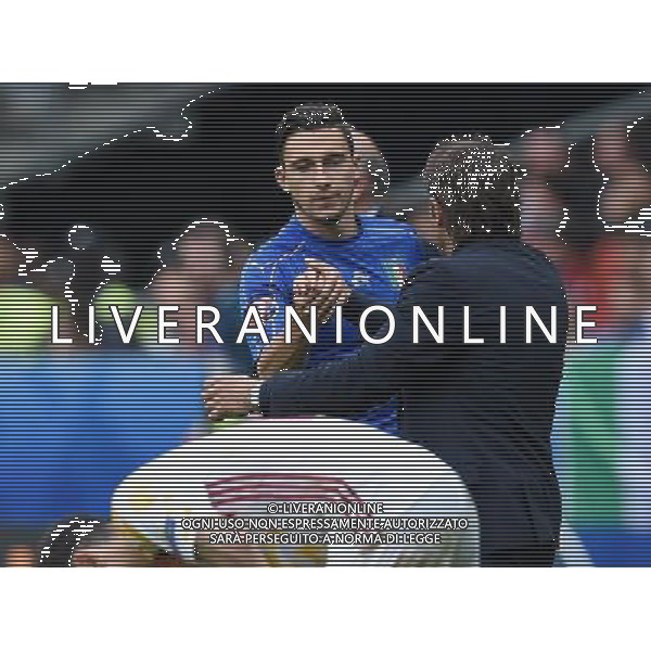 UEFA Francia EURO 2016 Final Tournament Round of 16 Parigi Saint-Denis - 27.06.2016 Italia-Spagna Nella Foto:Conte Antonio-Darmian Matteo /Ph.Vitez-Ag. Aldo Liverani