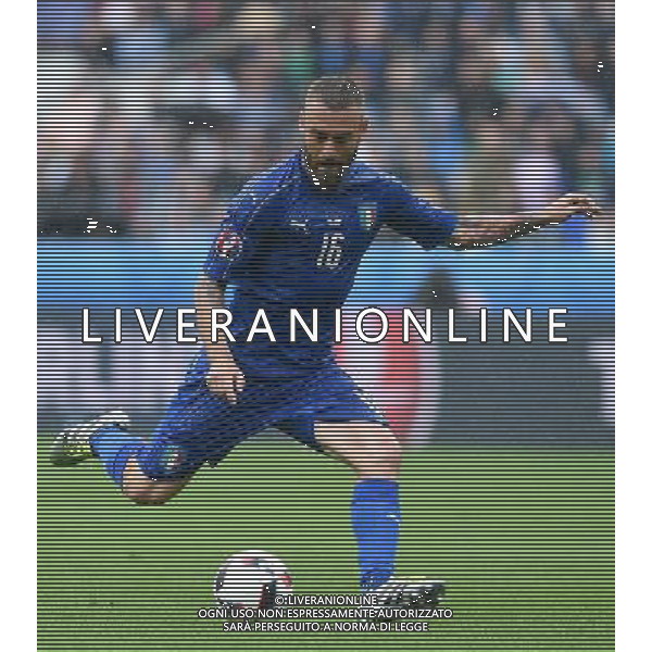 UEFA Francia EURO 2016 Final Tournament Round of 16 Parigi Saint-Denis - 27.06.2016 Italia-Spagna Nella Foto:De Rossi Daniele /Ph.Vitez-Ag. Aldo Liverani