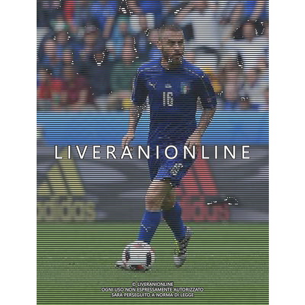 UEFA Francia EURO 2016 Final Tournament Round of 16 Parigi Saint-Denis - 27.06.2016 Italia-Spagna Nella Foto:De Rossi Daniele /Ph.Vitez-Ag. Aldo Liverani