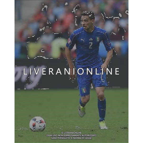 UEFA Francia EURO 2016 Final Tournament Round of 16 Parigi Saint-Denis - 27.06.2016 Italia-Spagna Nella Foto:De Sciglio Mattia /Ph.Vitez-Ag. Aldo Liverani