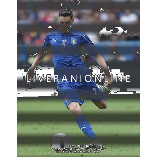 UEFA Francia EURO 2016 Final Tournament Round of 16 Parigi Saint-Denis - 27.06.2016 Italia-Spagna Nella Foto:De Sciglio Mattia /Ph.Vitez-Ag. Aldo Liverani