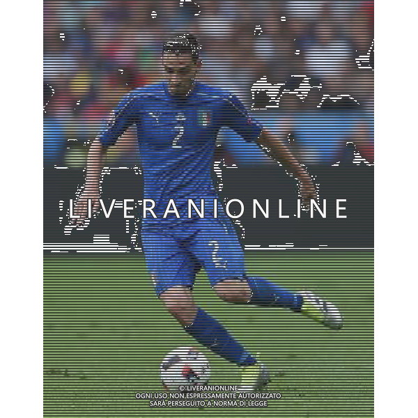 UEFA Francia EURO 2016 Final Tournament Round of 16 Parigi Saint-Denis - 27.06.2016 Italia-Spagna Nella Foto:De Sciglio Mattia /Ph.Vitez-Ag. Aldo Liverani