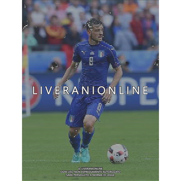 UEFA Francia EURO 2016 Final Tournament Round of 16 Parigi Saint-Denis - 27.06.2016 Italia-Spagna Nella Foto:Florenzi Alessandro /Ph.Vitez-Ag. Aldo Liverani