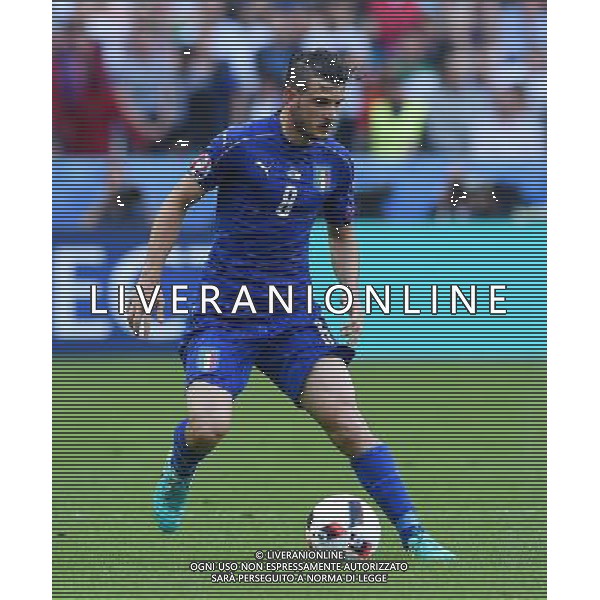 UEFA Francia EURO 2016 Final Tournament Round of 16 Parigi Saint-Denis - 27.06.2016 Italia-Spagna Nella Foto:Florenzi Alessandro /Ph.Vitez-Ag. Aldo Liverani