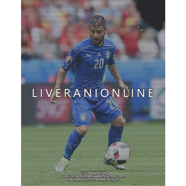 UEFA Francia EURO 2016 Final Tournament Round of 16 Parigi Saint-Denis - 27.06.2016 Italia-Spagna Nella Foto:Insigne Lorenzo /Ph.Vitez-Ag. Aldo Liverani