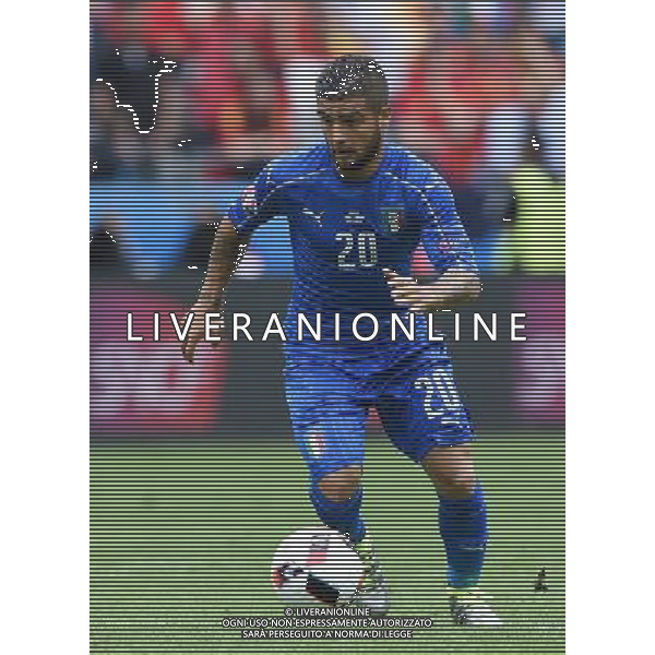 UEFA Francia EURO 2016 Final Tournament Round of 16 Parigi Saint-Denis - 27.06.2016 Italia-Spagna Nella Foto:Insigne Lorenzo /Ph.Vitez-Ag. Aldo Liverani