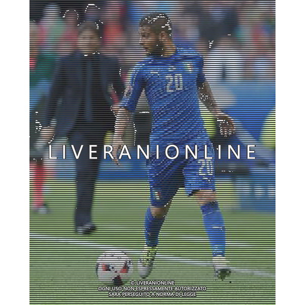 UEFA Francia EURO 2016 Final Tournament Round of 16 Parigi Saint-Denis - 27.06.2016 Italia-Spagna Nella Foto:Insigne Lorenzo /Ph.Vitez-Ag. Aldo Liverani