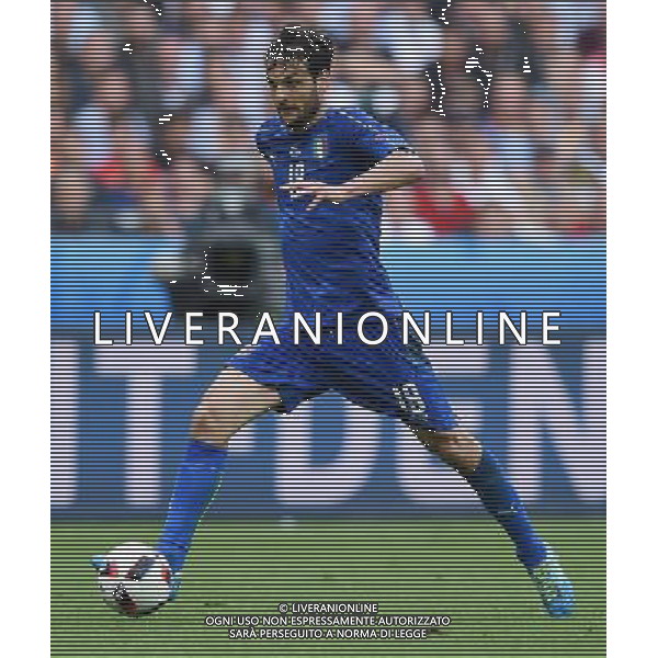 UEFA Francia EURO 2016 Final Tournament Round of 16 Parigi Saint-Denis - 27.06.2016 Italia-Spagna Nella Foto:Parolo Marco /Ph.Vitez-Ag. Aldo Liverani