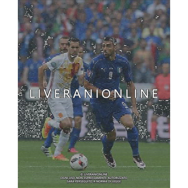 UEFA Francia EURO 2016 Final Tournament Round of 16 Parigi Saint-Denis - 27.06.2016 Italia-Spagna Nella Foto:Pelle\' Graziano /Ph.Vitez-Ag. Aldo Liverani
