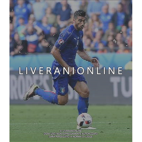 UEFA Francia EURO 2016 Final Tournament Round of 16 Parigi Saint-Denis - 27.06.2016 Italia-Spagna Nella Foto:Pelle\' Graziano /Ph.Vitez-Ag. Aldo Liverani