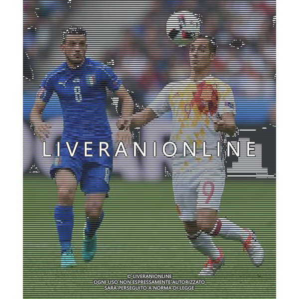 UEFA Francia EURO 2016 Final Tournament Round of 16 Parigi Saint-Denis - 27.06.2016 Italia-Spagna Nella Foto:Vazquez Lucas /Ph.Vitez-Ag. Aldo Liverani