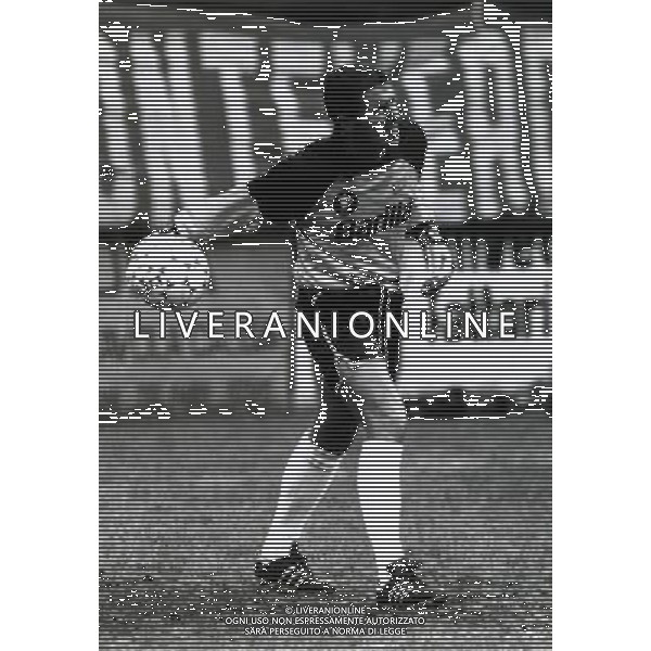 RETROSPETTIVA FRANCO TANCREDI CALCIATORE NELLA FOTO FRANCO TANCREDI CON LA MAGLIA DELLA ROMA AG ALDO LIVERANI SAS