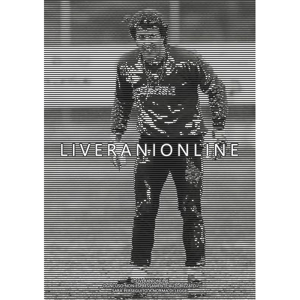 RETROSPETTIVA FRANCO TANCREDI CALCIATORE NELLA FOTO FRANCO TANCREDI CON LA MAGLIA DELLA ROMA AG ALDO LIVERANI SAS